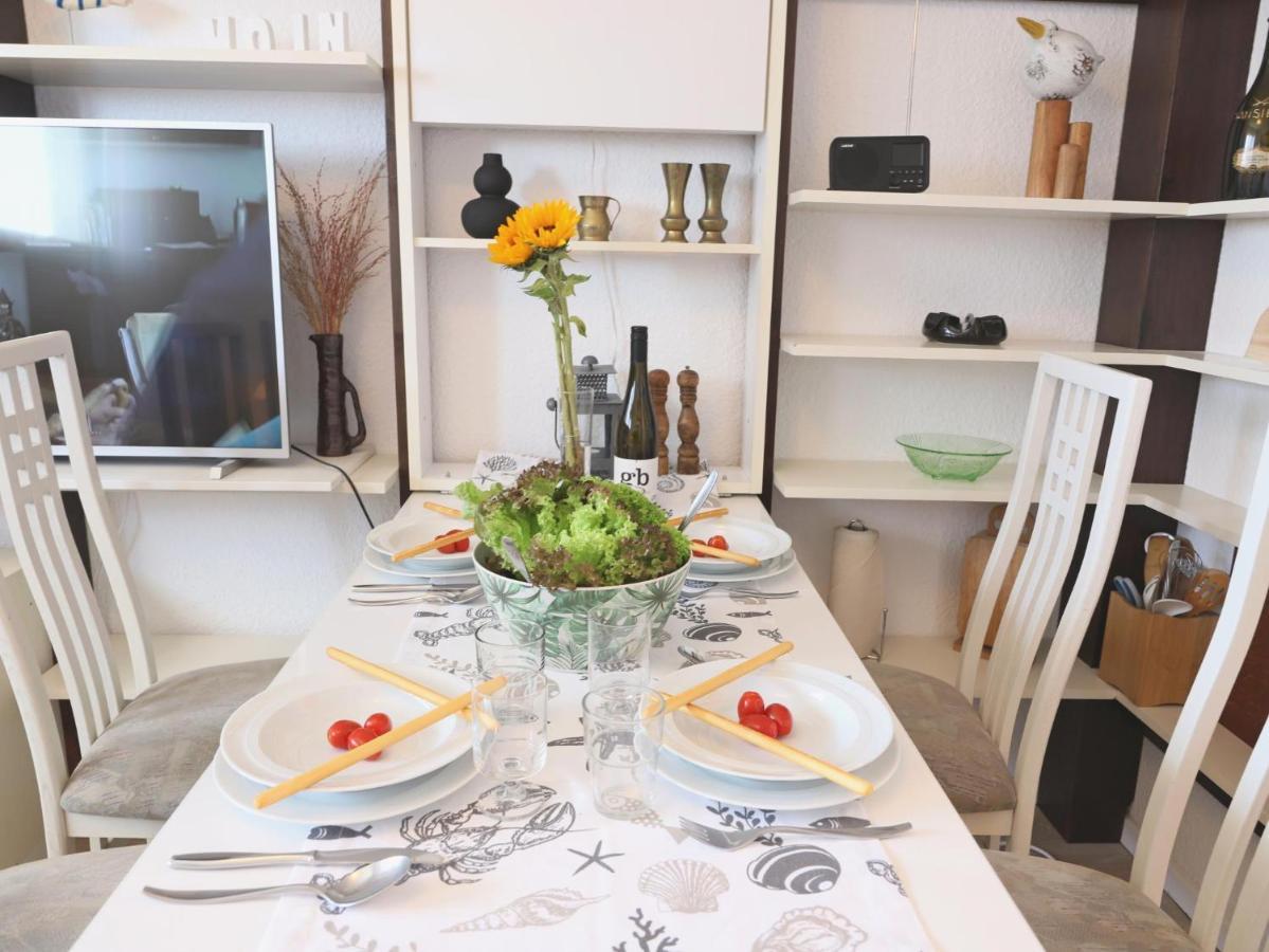 Einfaches 2-Zimmer-Appartement Mit Balkon. Westerland Luaran gambar